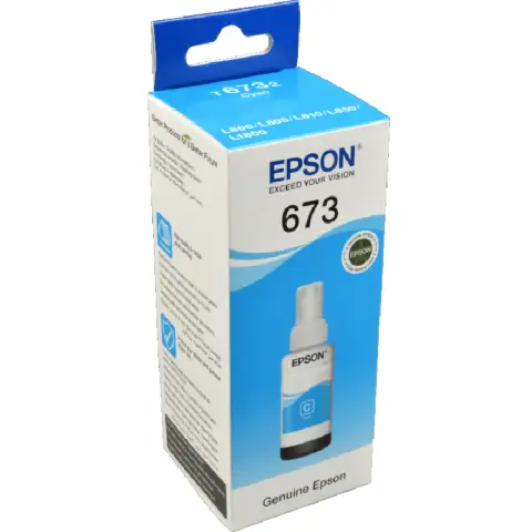 Tusz Epson T6732 Cyan do drukarek (Oryginalny) [70 ml]